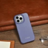 Чехол iCarer CE Premium Leather Folio Case для iPhone 14 Pro Light Purple with MagSafe (WMI14220714-LP)
