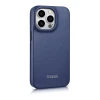 Чохол iCarer CE Premium Leather Folio Case для iPhone 14 Pro Blue with MagSafe (WMI14220714-BU)