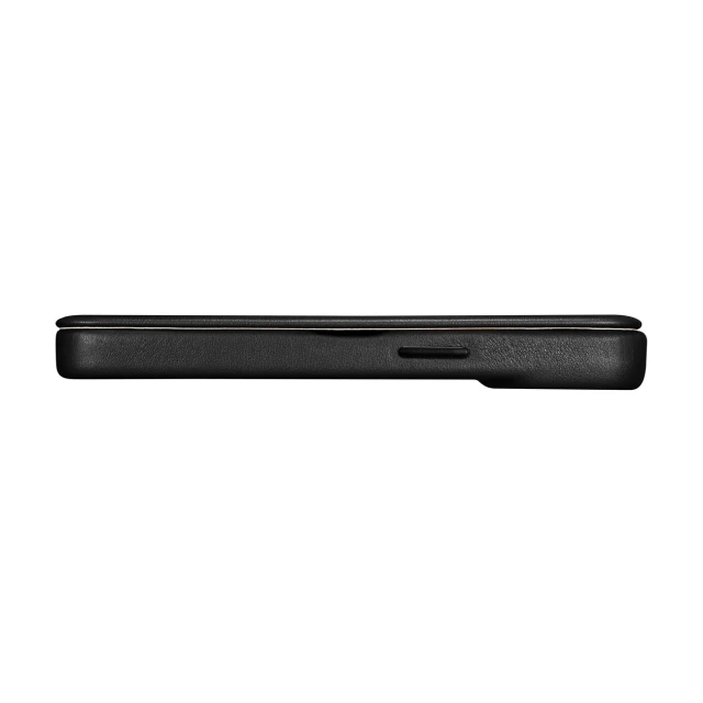 Чохол iCarer CE Premium Leather Folio Case для iPhone 14 Plus Black with MagSafe (WMI14220715-BK)