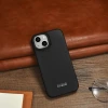 Чохол iCarer CE Premium Leather Folio Case для iPhone 14 Plus Black with MagSafe (WMI14220715-BK)