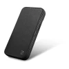 Чохол iCarer CE Premium Leather Folio Case для iPhone 14 Plus Black with MagSafe (WMI14220715-BK)
