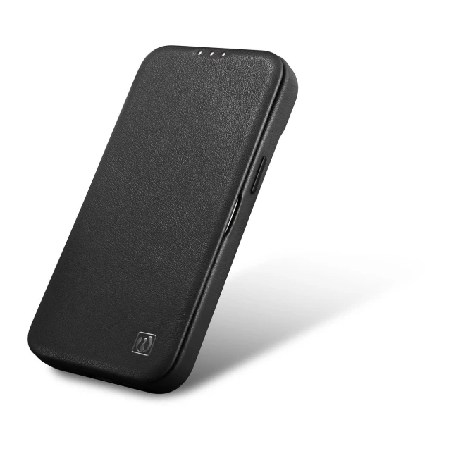 Чохол iCarer CE Premium Leather Folio Case для iPhone 14 Plus Black with MagSafe (WMI14220715-BK)