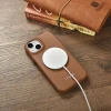 Чохол iCarer CE Premium Leather Folio Case для iPhone 14 Plus Brown with MagSafe (WMI14220715-BN)