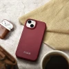 Чехол iCarer CE Premium Leather Folio Case для iPhone 14 Plus Red with MagSafe (WMI14220715-RD)