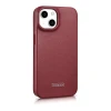 Чехол iCarer CE Premium Leather Folio Case для iPhone 14 Plus Red with MagSafe (WMI14220715-RD)