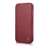 Чехол iCarer CE Premium Leather Folio Case для iPhone 14 Plus Red with MagSafe (WMI14220715-RD)