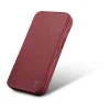 Чехол iCarer CE Premium Leather Folio Case для iPhone 14 Plus Red with MagSafe (WMI14220715-RD)