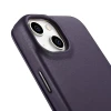 Чохол iCarer CE Premium Leather Folio Case для iPhone 14 Plus Dark Purple with MagSafe (WMI14220715-DP)