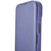 Чохол iCarer CE Premium Leather Folio Case для iPhone 14 Plus Light Purple with MagSafe (WMI14220715-LP)