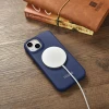 Чохол iCarer CE Premium Leather Folio Case для iPhone 14 Plus Blue with MagSafe (WMI14220715-BU)