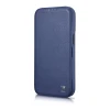 Чохол iCarer CE Premium Leather Folio Case для iPhone 14 Plus Blue with MagSafe (WMI14220715-BU)