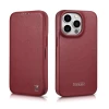 Чехол iCarer CE Premium Leather Folio Case для iPhone 14 Pro Max Red with MagSafe (WMI14220716-RD)