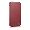 Чехол iCarer CE Premium Leather Folio Case для iPhone 14 Pro Max Red with MagSafe (WMI14220716-RD)