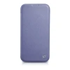 Чохол iCarer CE Premium Leather Folio Case для iPhone 14 Pro Max Light Purple with MagSafe (WMI14220716-LP)