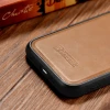 Чохол iCarer Leather Oil Wax Case для iPhone 14 | 13 Brown with MagSafe (WMI14220717-TN)