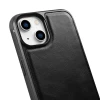 Чохол iCarer Leather Oil Wax Case для iPhone 14 Plus Black with MagSafe (WMI14220719-BK)