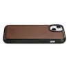 Чехол iCarer Leather Oil Wax Case для iPhone 14 Plus Brown with MagSafe (WMI14220719-BN)