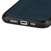 Чохол iCarer Leather Oil Wax Case для iPhone 14 Plus Blue with MagSafe (WMI14220719-BU)