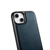 Чохол iCarer Leather Oil Wax Case для iPhone 14 Plus Blue with MagSafe (WMI14220719-BU)