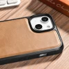 Чохол iCarer Leather Oil Wax Case для iPhone 14 Plus Brown with MagSafe (WMI14220719-TN)