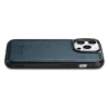 Чохол iCarer Leather Oil Wax Case для iPhone 14 Pro Max Blue with MagSafe (WMI14220720-BU)