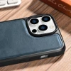 Чохол iCarer Leather Oil Wax Case для iPhone 14 Pro Max Blue with MagSafe (WMI14220720-BU)