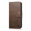 Чохол iCarer Oil Wax Wallet Case 2in1 для iPhone 14 Pro Anti-RFID Brown (WMI14220722-BN)