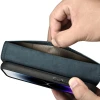 Чохол iCarer Oil Wax Wallet Case 2in1 для iPhone 14 Pro Anti-RFID Blue (WMI14220722-BU)