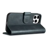 Чохол iCarer Oil Wax Wallet Case 2in1 для iPhone 14 Pro Anti-RFID Blue (WMI14220722-BU)