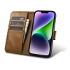 Чохол iCarer Oil Wax Wallet Case 2in1 для iPhone 14 Plus Anti-RFID Brown (WMI14220723-TN)