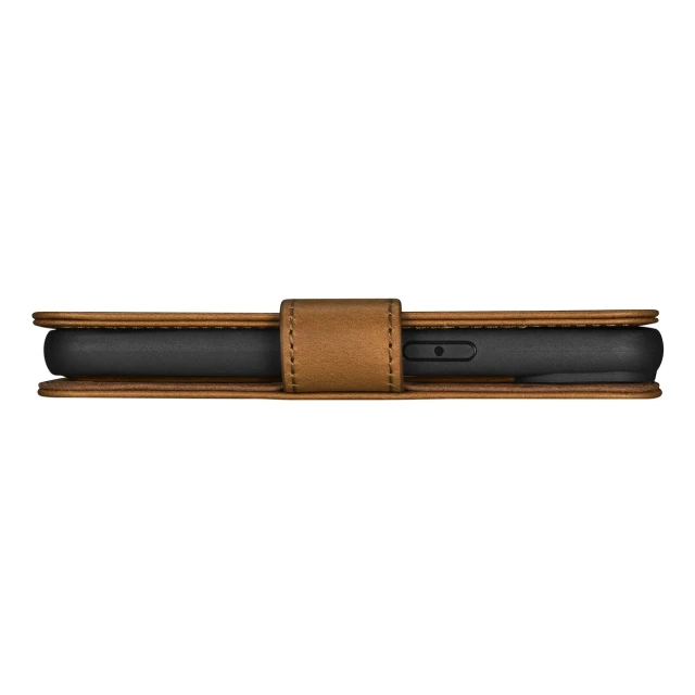 Чохол iCarer Oil Wax Wallet Case 2in1 для iPhone 14 Pro Max Anti-RFID Brown (WMI14220724-TN)