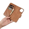 Чохол iCarer Wallet Case 2in1 для iPhone 14 | 13 Anti-RFID Brown (WMI14220725-BN)