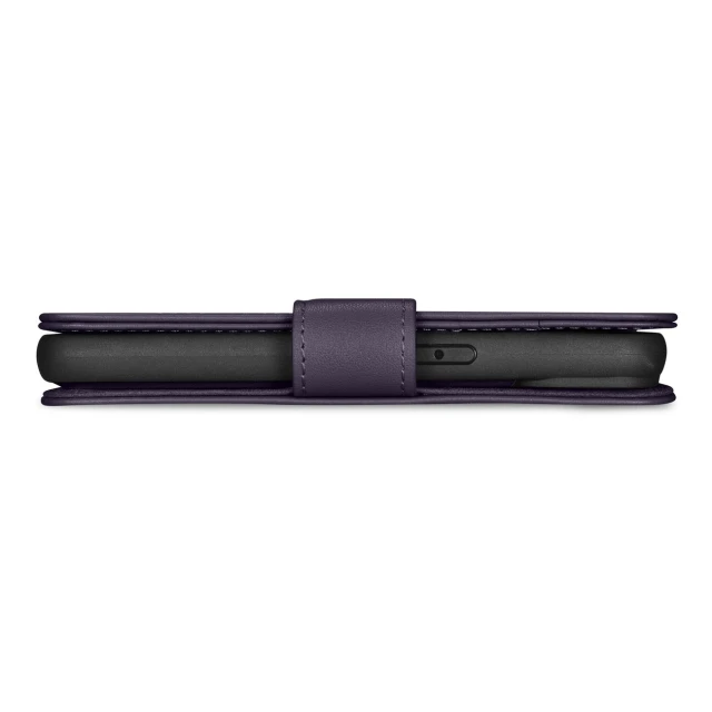 Чохол iCarer Wallet Case 2in1 для iPhone 14 Pro Anti-RFID Dark Purple (WMI14220726-DP)