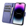 Чохол iCarer Wallet Case 2in1 для iPhone 14 Pro Anti-RFID Light Purple (WMI14220726-LP)
