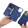 Чехол iCarer Wallet Case 2in1 для iPhone 14 Pro Anti-RFID Blue (WMI14220726-BU)