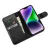 Чохол iCarer Wallet Case 2in1 для iPhone 14 Plus Anti-RFID Black (WMI14220727-BK)