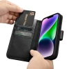 Чохол iCarer Wallet Case 2in1 для iPhone 14 Plus Anti-RFID Black (WMI14220727-BK)