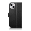Чохол iCarer Wallet Case 2in1 для iPhone 14 Plus Anti-RFID Black (WMI14220727-BK)