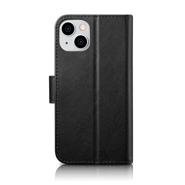 Чохол iCarer Wallet Case 2in1 для iPhone 14 Plus Anti-RFID Black (WMI14220727-BK)