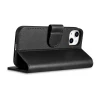 Чохол iCarer Wallet Case 2in1 для iPhone 14 Plus Anti-RFID Black (WMI14220727-BK)