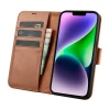 Чохол iCarer Wallet Case 2in1 для iPhone 14 Plus Anti-RFID Brown (WMI14220727-BN)