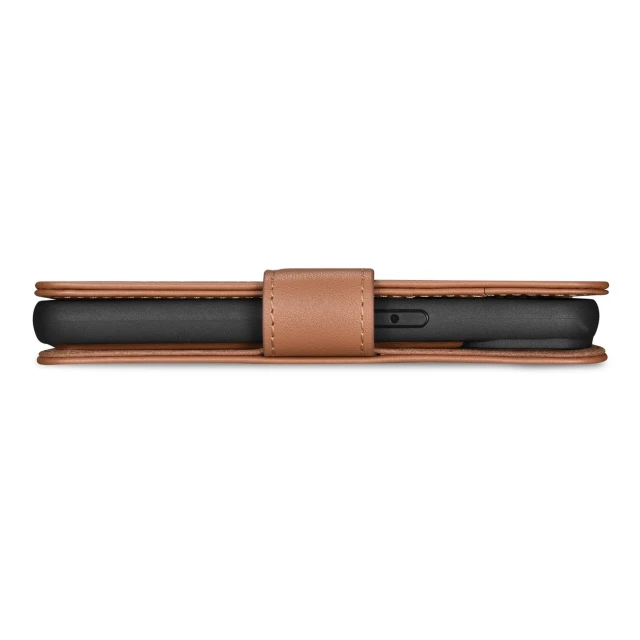 Чохол iCarer Wallet Case 2in1 для iPhone 14 Plus Anti-RFID Brown (WMI14220727-BN)