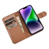 Чохол iCarer Wallet Case 2in1 для iPhone 14 Plus Anti-RFID Brown (WMI14220727-BN)