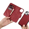 Чохол iCarer Wallet Case 2in1 для iPhone 14 Plus Anti-RFID Red (WMI14220727-RD)