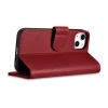 Чохол iCarer Wallet Case 2in1 для iPhone 14 Plus Anti-RFID Red (WMI14220727-RD)