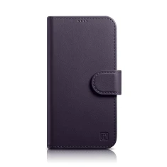 Чохол iCarer Wallet Case 2in1 для iPhone 14 Plus Anti-RFID Dark Purple (WMI14220727-DP)