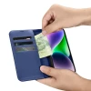 Чохол iCarer Wallet Case 2in1 для iPhone 14 Plus Anti-RFID Blue (WMI14220727-BU)