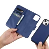 Чохол iCarer Wallet Case 2in1 для iPhone 14 Plus Anti-RFID Blue (WMI14220727-BU)