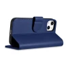 Чохол iCarer Wallet Case 2in1 для iPhone 14 Plus Anti-RFID Blue (WMI14220727-BU)