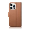 Чохол iCarer Wallet Case 2in1 для iPhone 14 Pro Max Anti-RFID Brown (WMI14220728-BN)